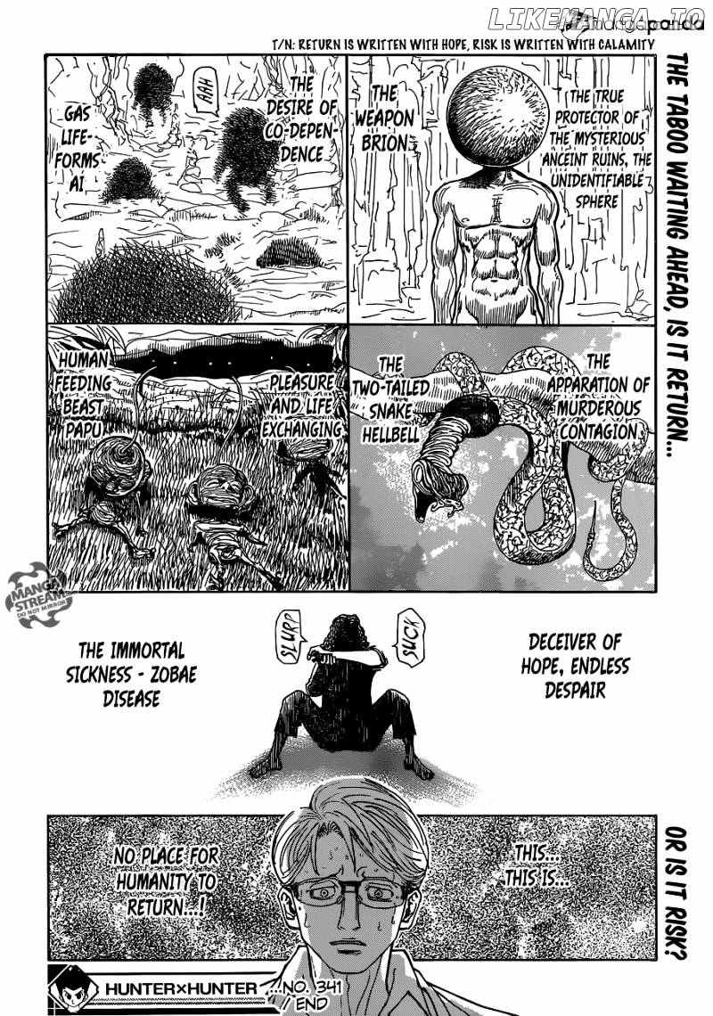Hunter x Hunter, Chapter 341 image 22
